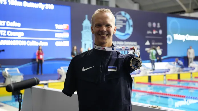 Ajalooline tähis Eesti spordis: paraujuja Matz Topkin kindlustas esimese eestlasena koha Los Angelese 2028. aasta paralümpiamängudel