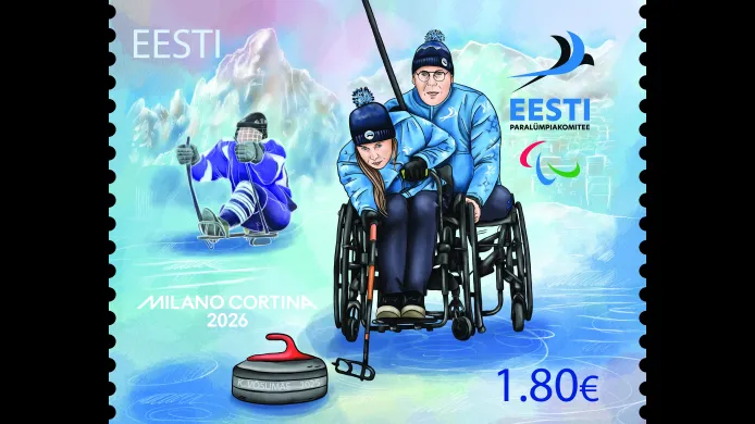 Omniva andis välja paralümpiamängude-teemalise postmargi
